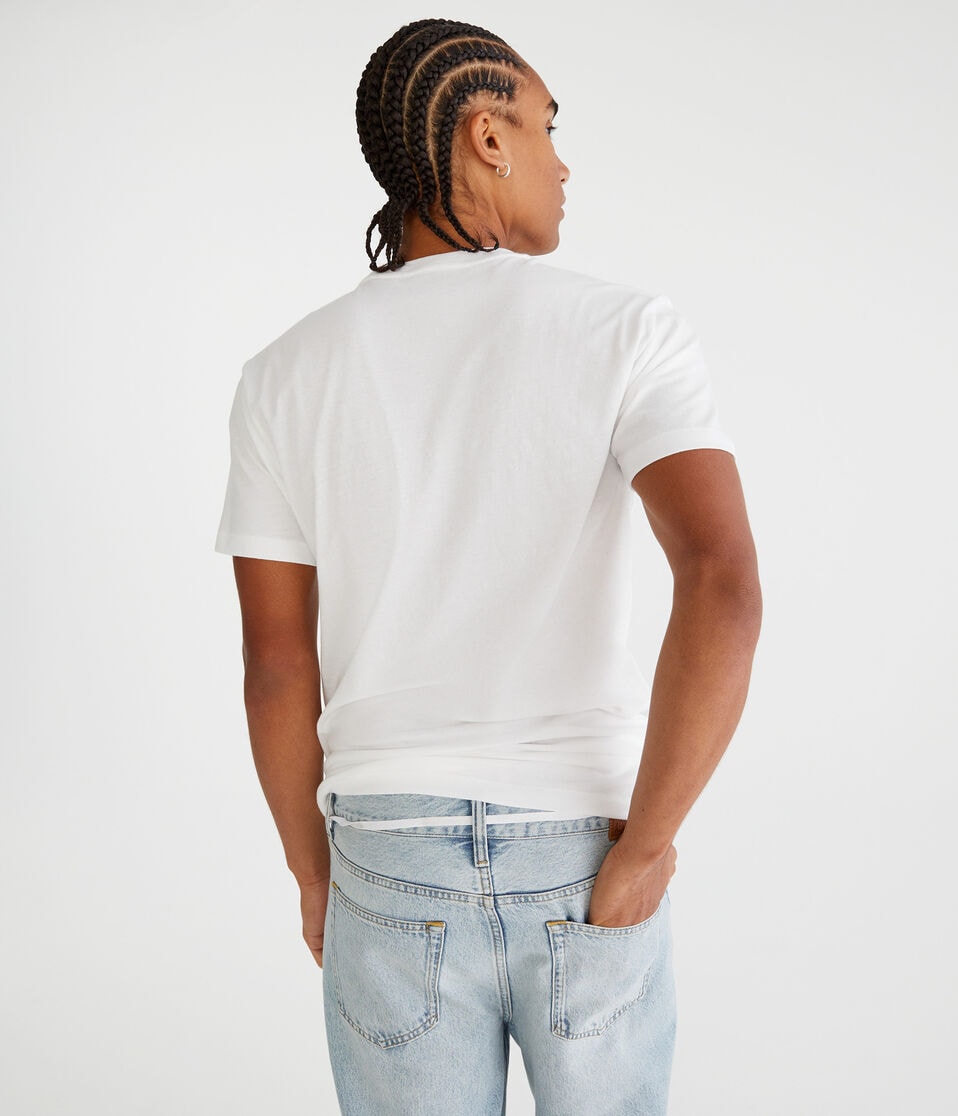 Aéropostale Aero 1987 Keep Growing Graphic Tee Bleach