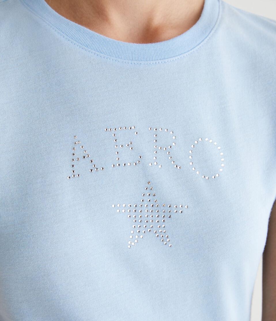 Aéropostale Aero Rhinestone Star Graphic Tee Beyond Blue