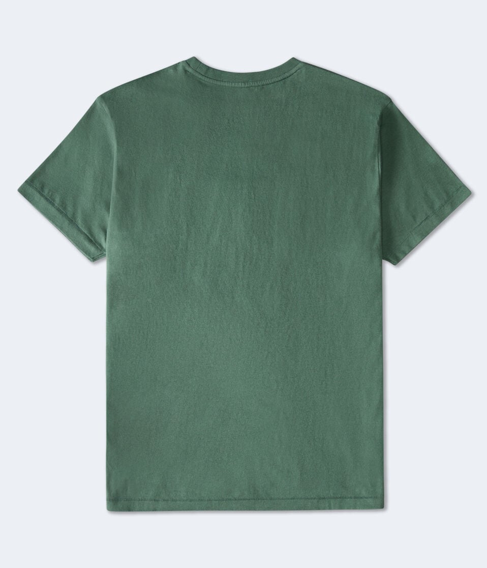 Aéropostale Aero West Coast Foil Graphic Tee Smoke Pine