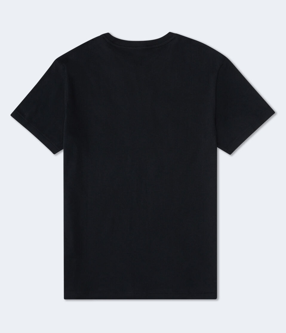 Aéropostale Aeropostale 87 Circle Appliqué Graphic Tee Black Fox