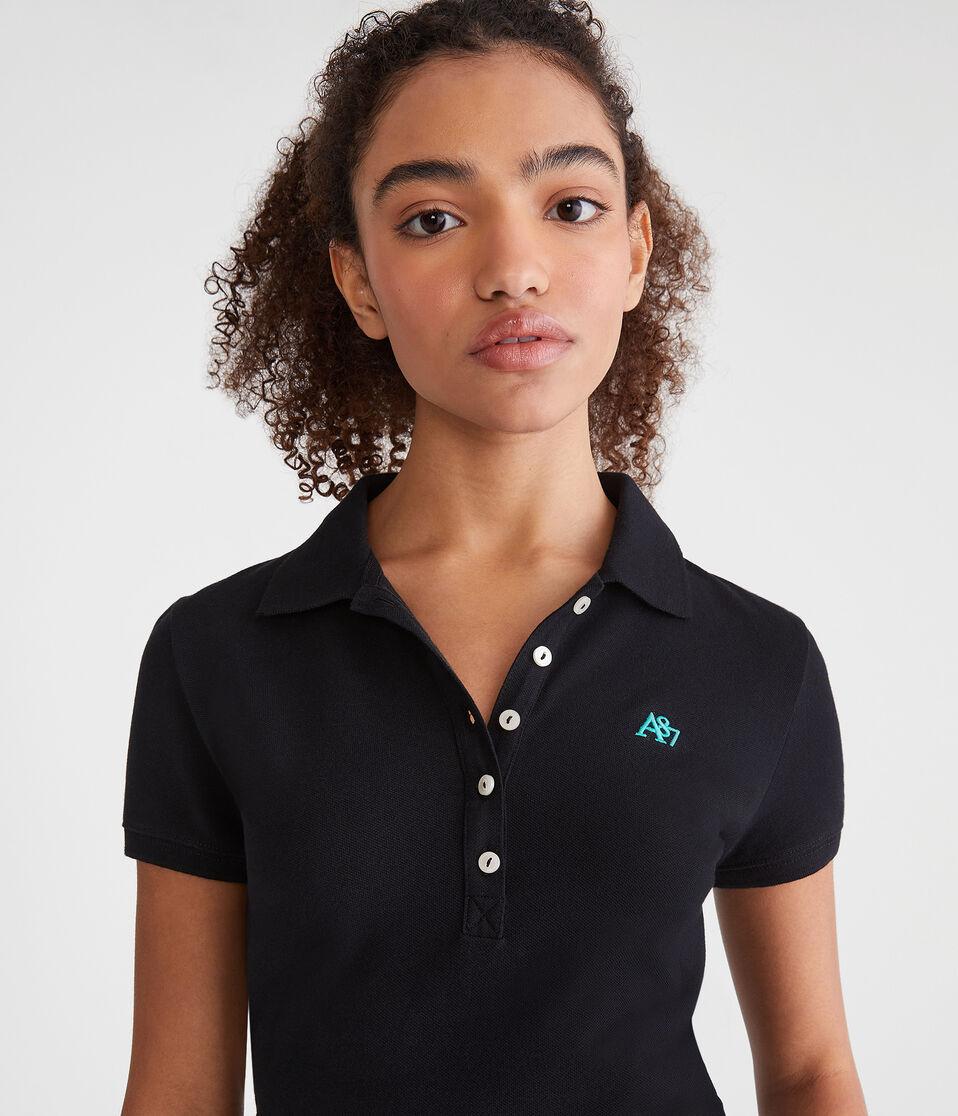 Aéropostale A87 Piqué Polo Black Fox