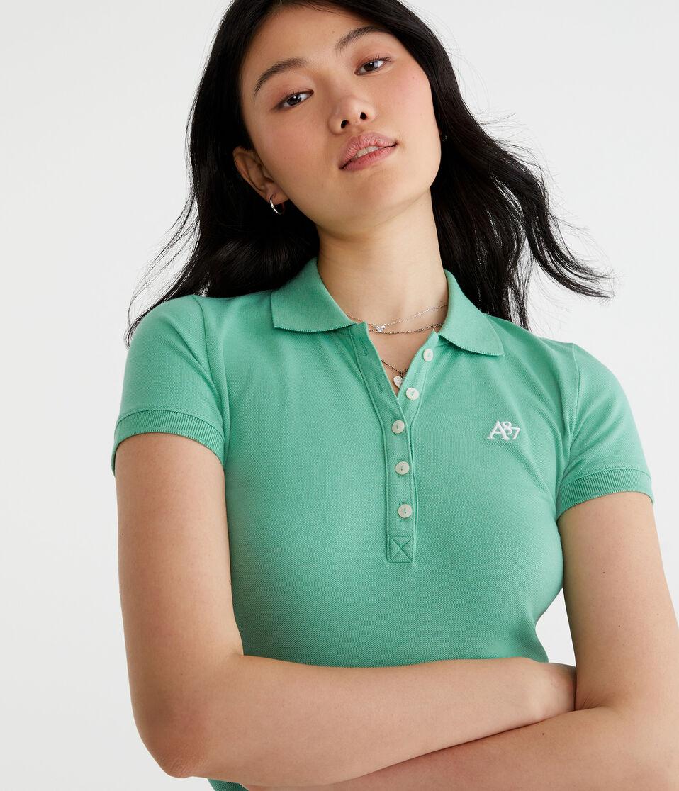 Aéropostale A87 Piqué Polo Hedge Green