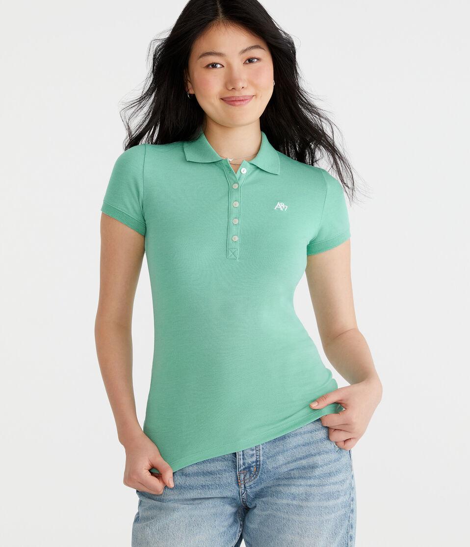 Aéropostale A87 Piqué Polo Hedge Green