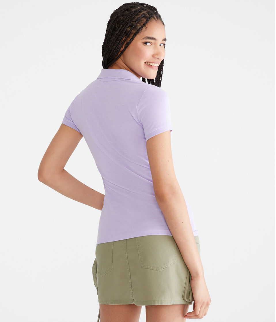 Aéropostale A87 Piqué Polo Neon
