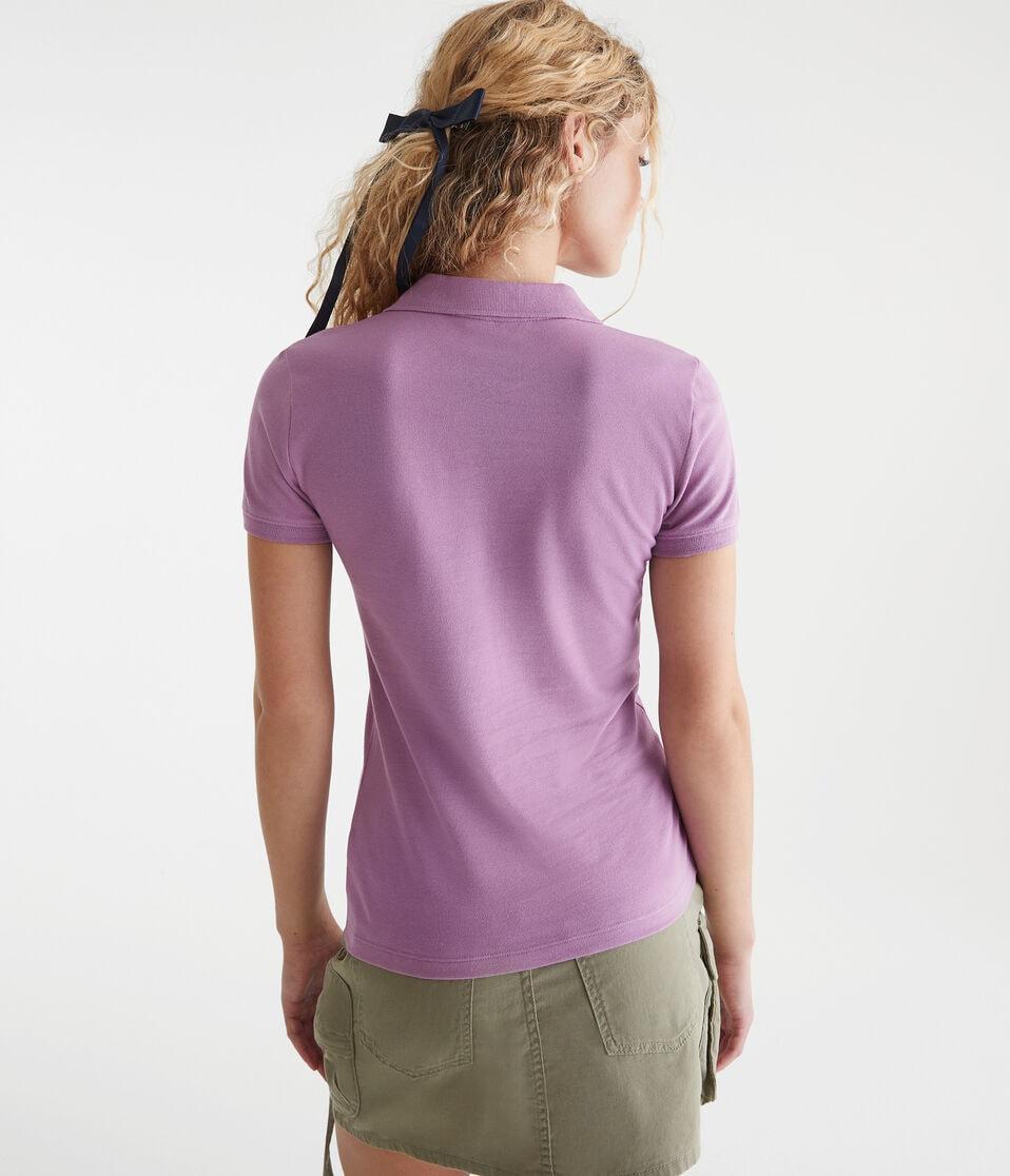 Aéropostale A87 Piqué Polo Plum