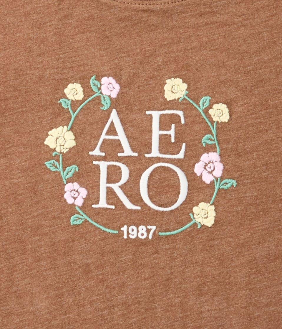 Aéropostale Aero 1987 Floral Graphic Tee Aztec