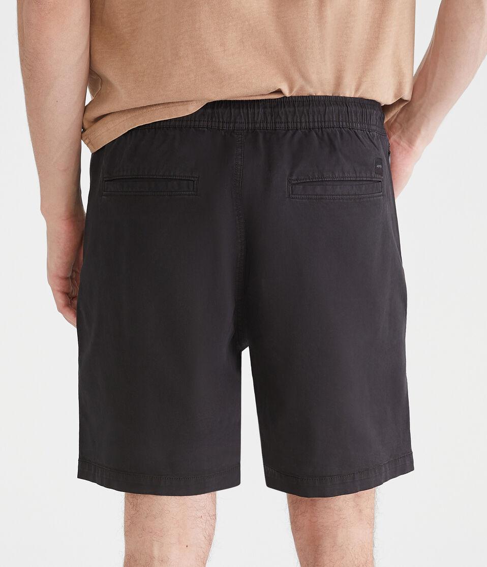 Aéropostale All Day Jogger Shorts 7" Black Fox
