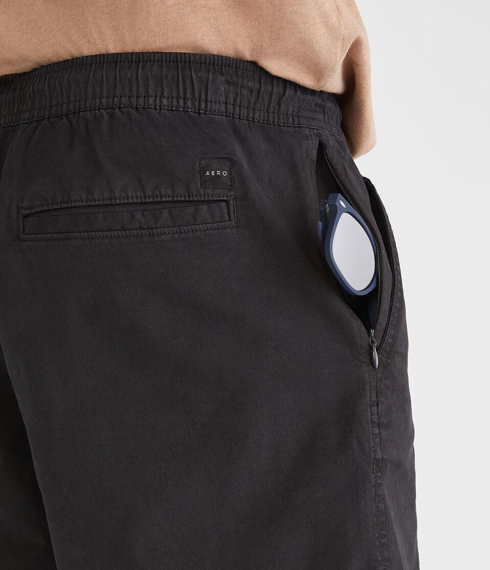 Aéropostale All Day Jogger Shorts 7" Black Fox