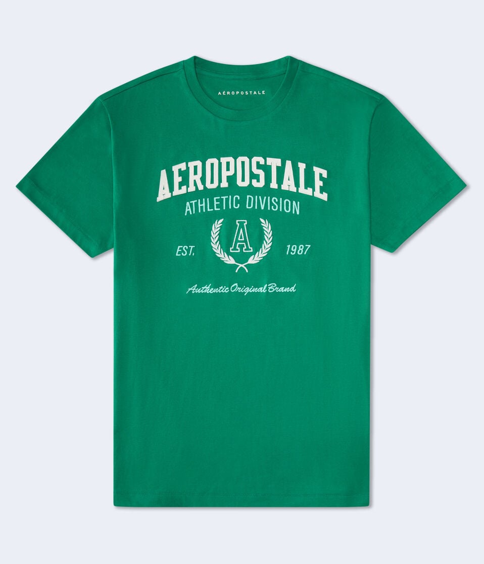 aéropostale Aeropostale Athletic Division Appliqué Graphic Tee terrain