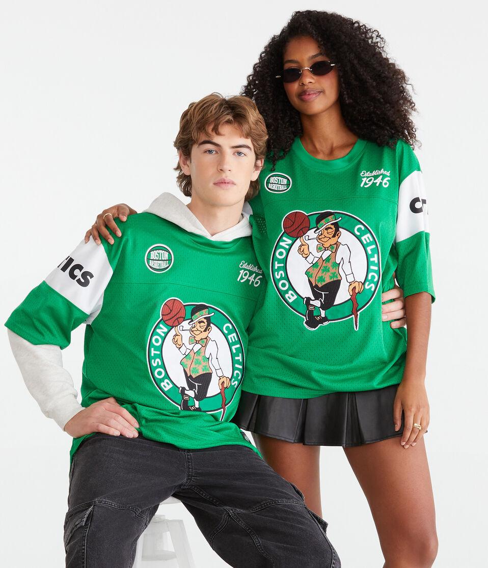 Aéropostale Boston Celtics Mesh Top Green
