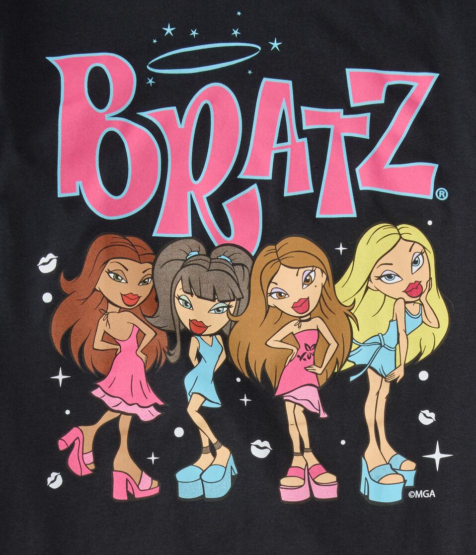 Aéropostale Bratz Oversized Graphic Tee Black Fox