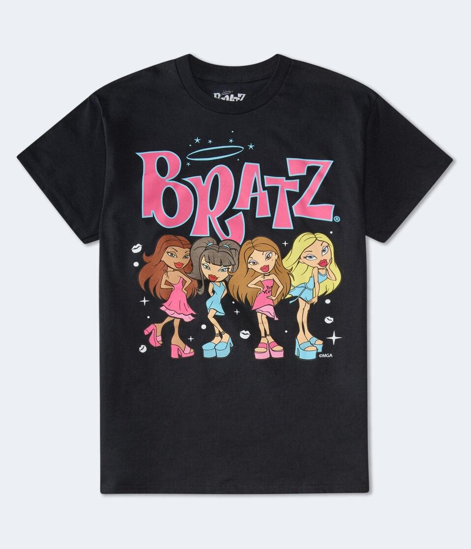 aéropostale Bratz Oversized Graphic Tee black fox