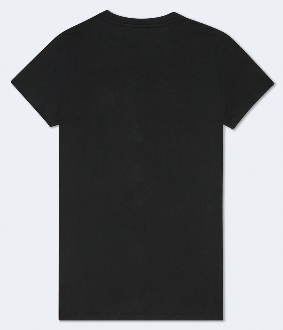 Aéropostale Aeropostale Cherries Foil Graphic Tee Black Fox