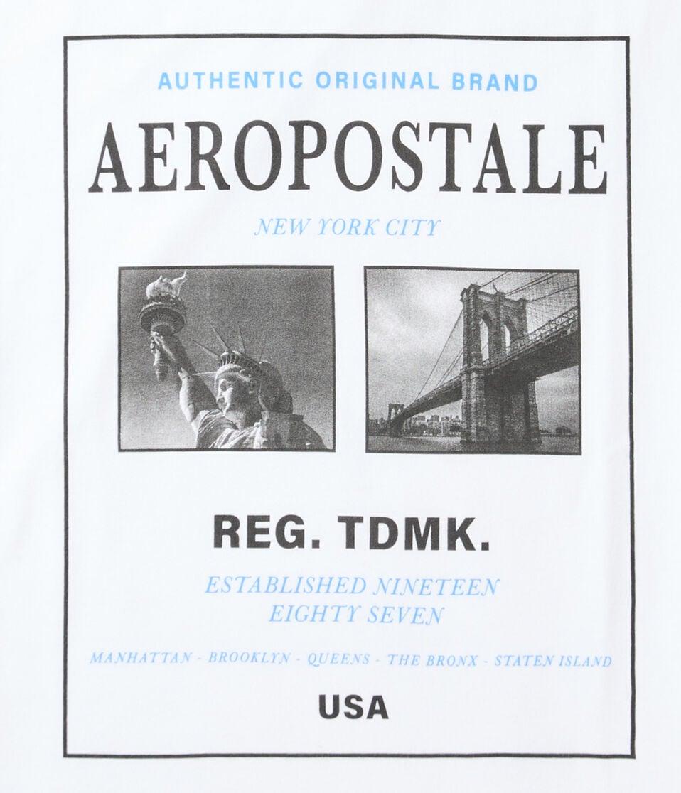Aéropostale Aeropostale City Scene Graphic Tee Bleach