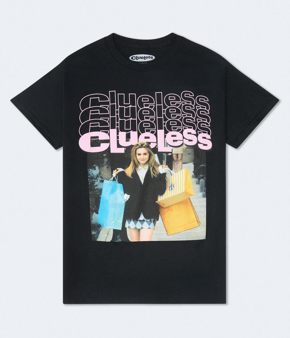 aéropostale Clueless Oversized Graphic Tee grey