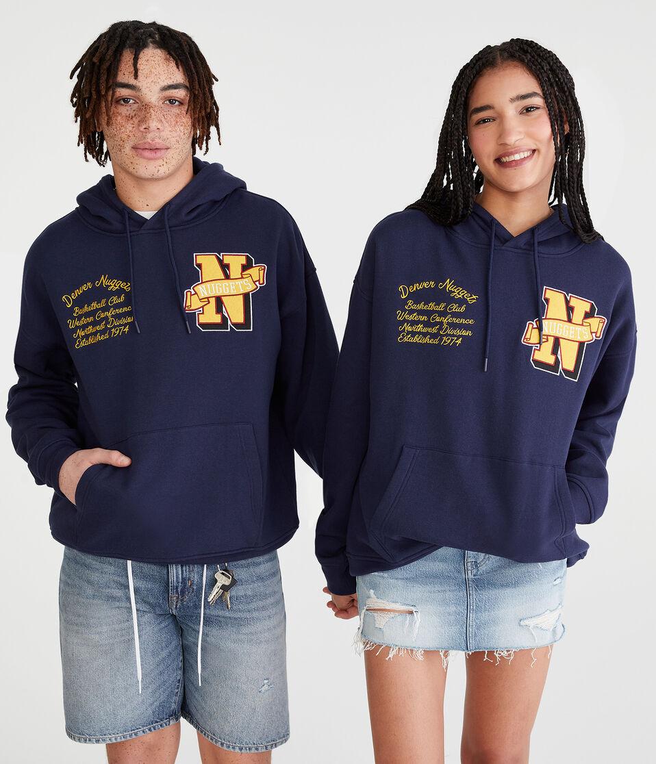 Aéropostale Denver Nuggets Pullover Hoodie Navy