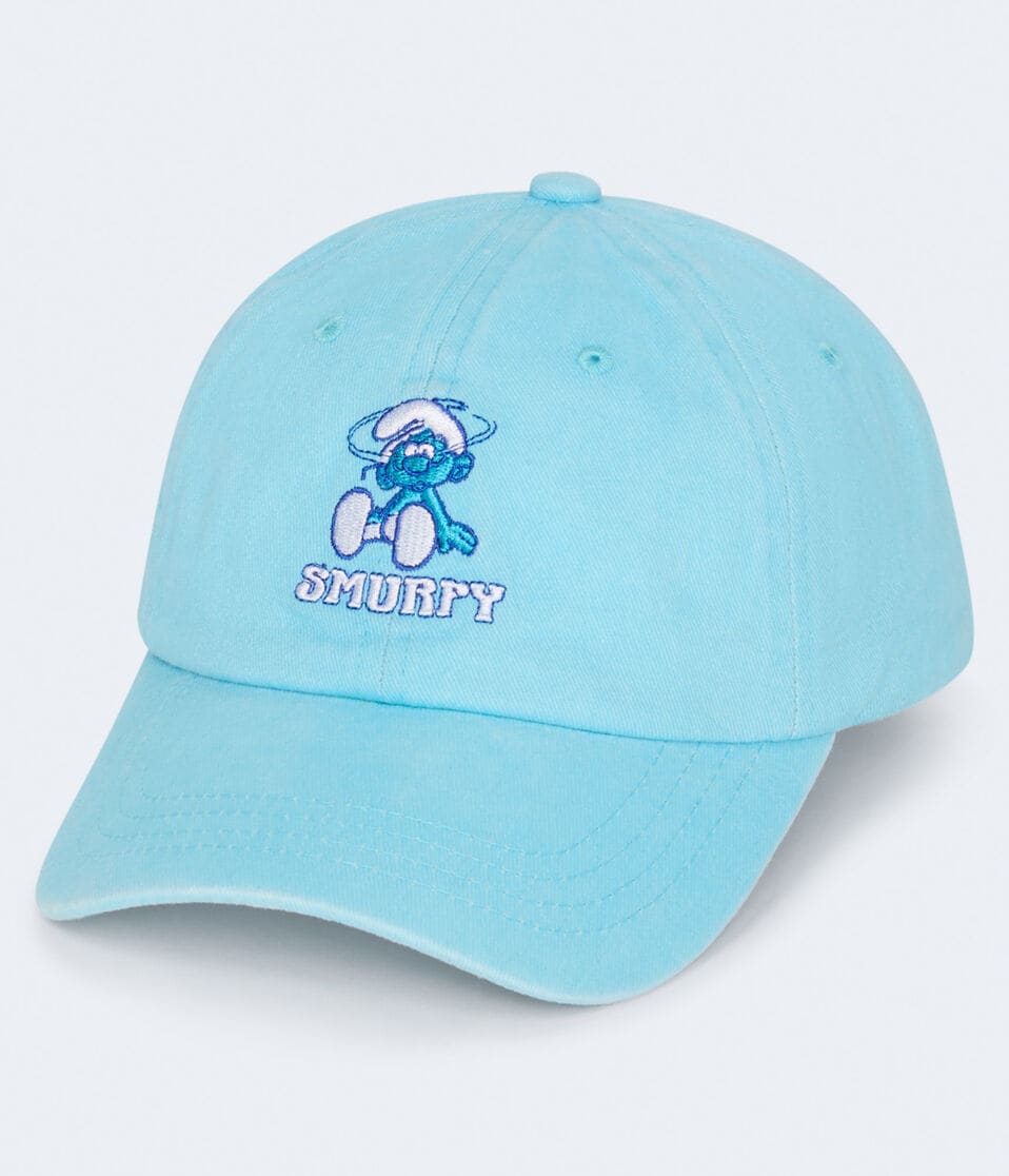 Aéropostale Dizzy Smurf Adjustable Hat Blue