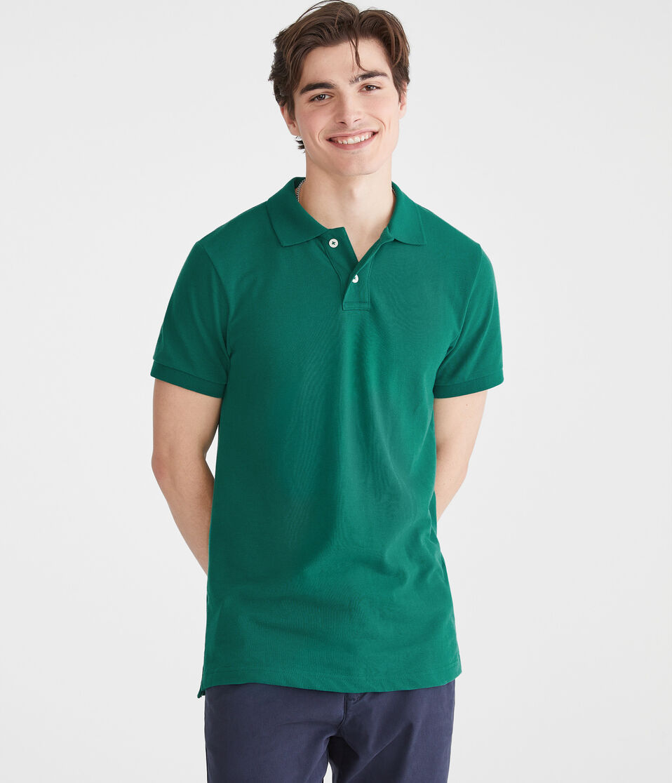 aéropostale Eco Uniform Piqué Polo pine grove