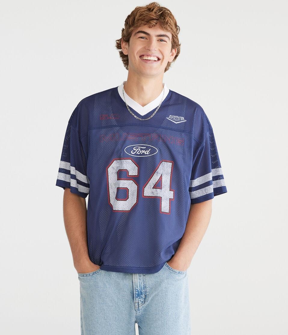 aéropostale Ford Mustang 64 Mesh Top navy