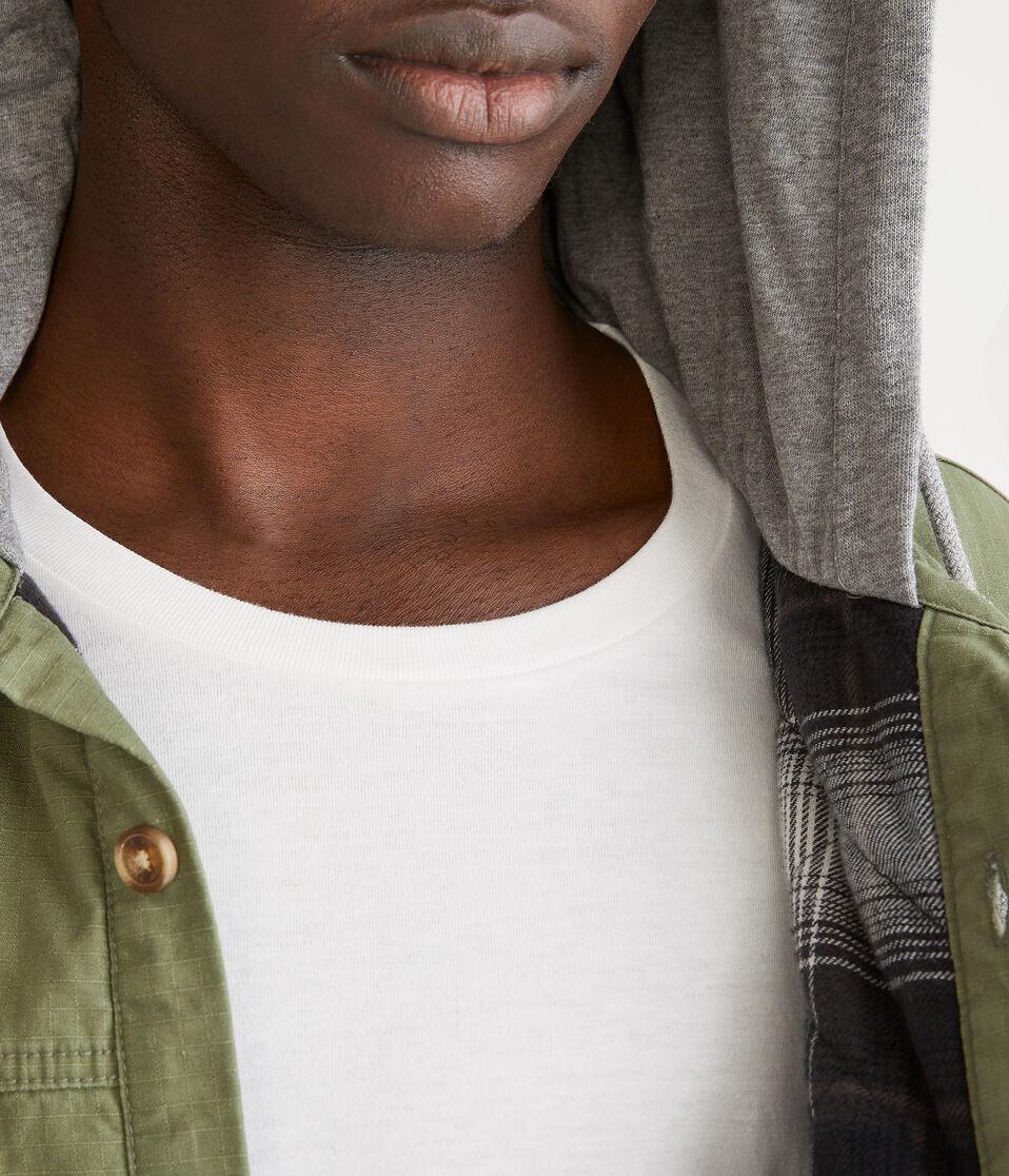 Aéropostale Hooded Shacket Winter Moss