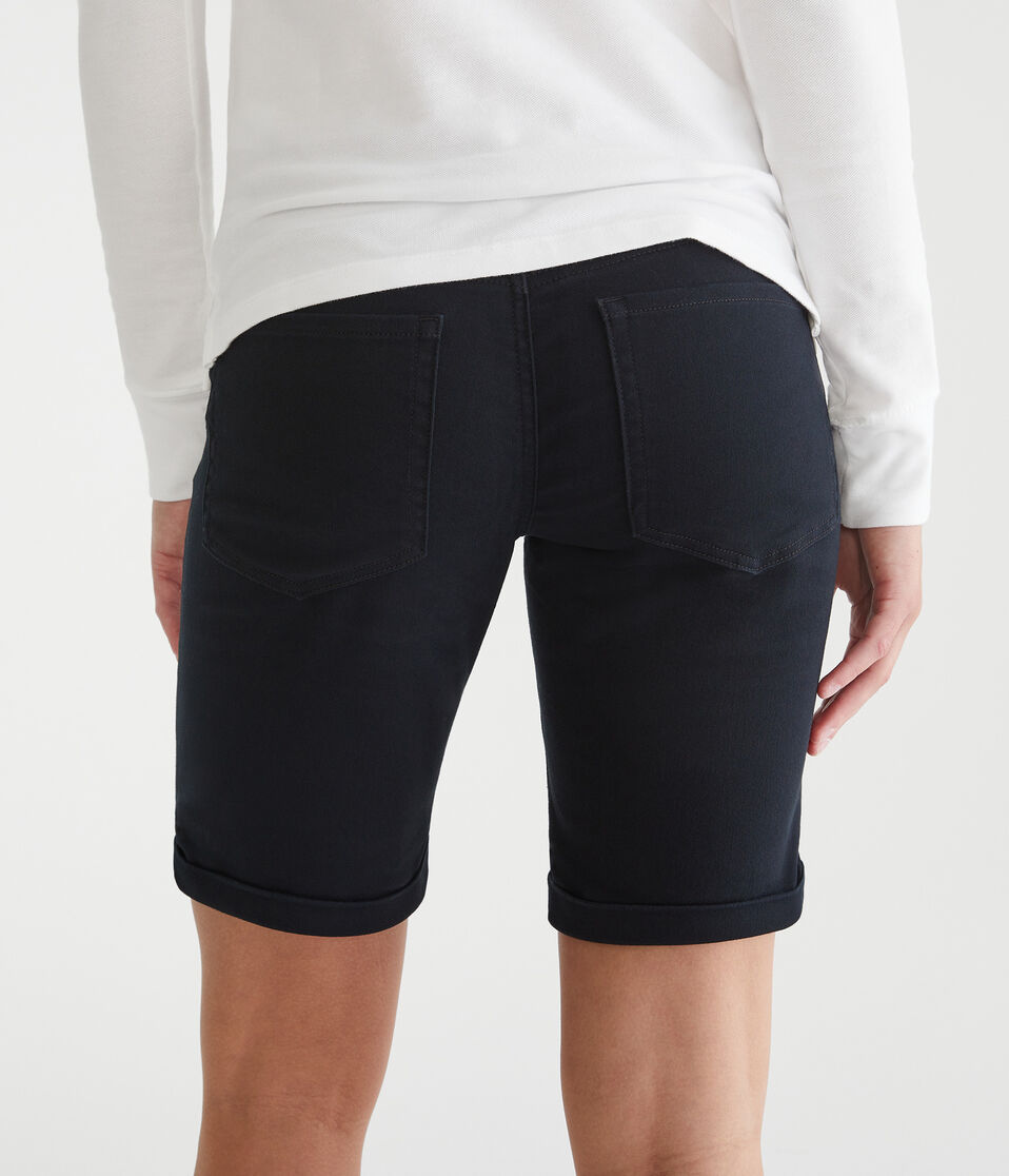 Aéropostale Mid-Rise Uniform Bermuda Shorts Black
