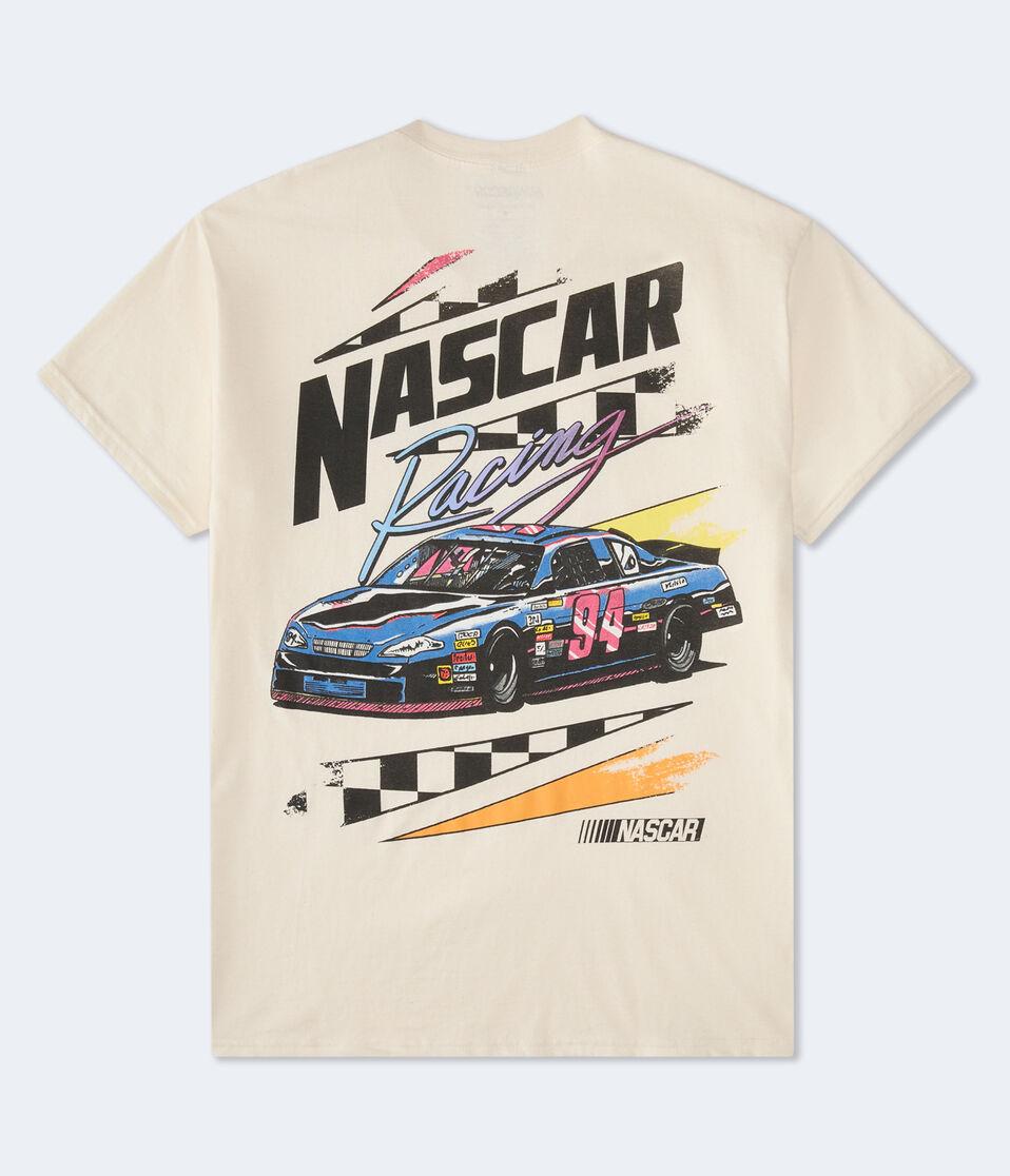 aéropostale NASCAR Relaxed Graphic Tee cream