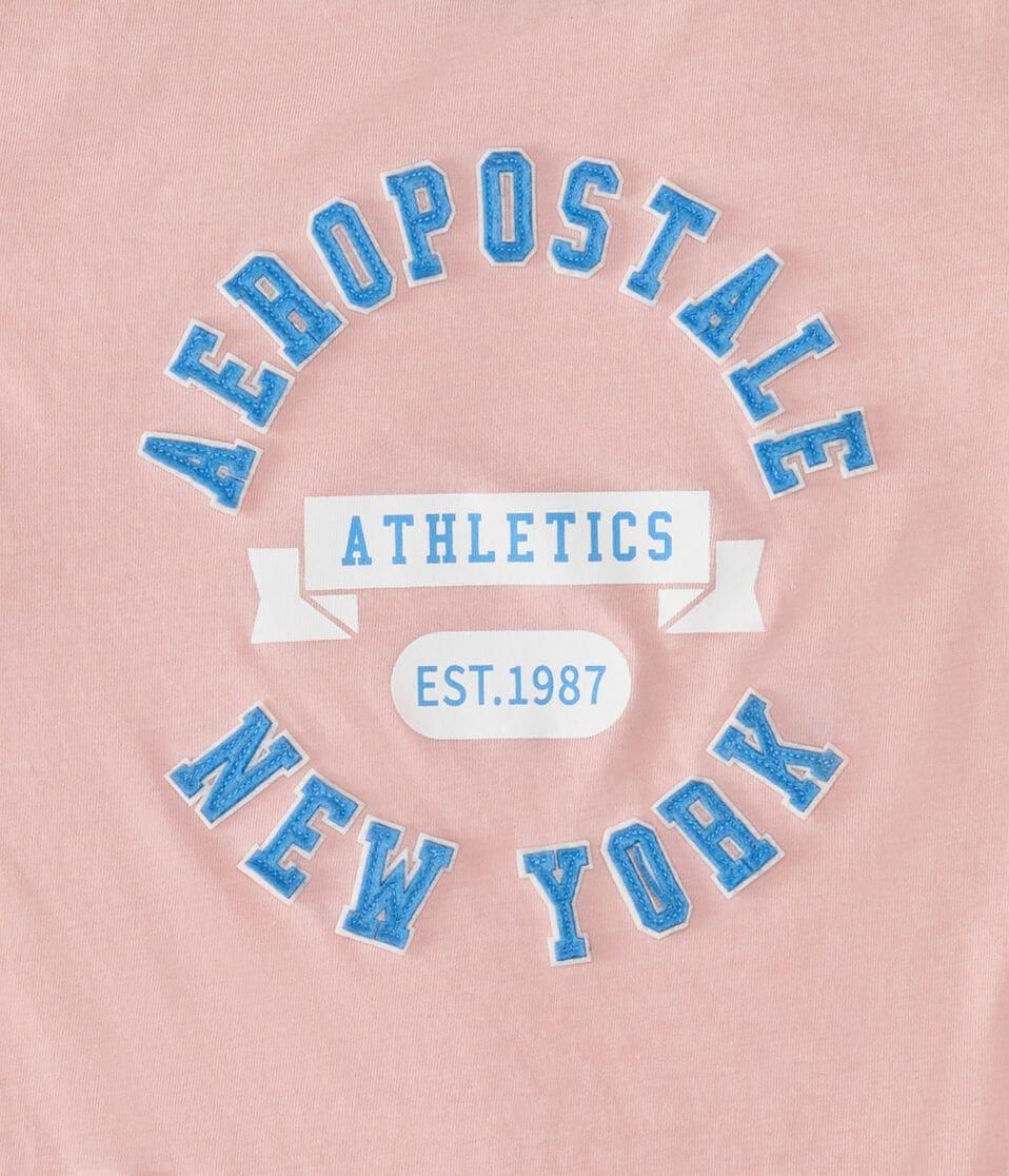 Aéropostale Aeropostale New York Appliqué Graphic Tee Pink Magnolia