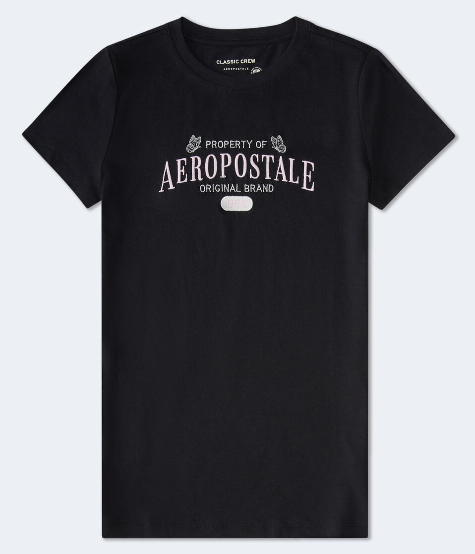 aéropostale Aeropostale Original Brand Graphic Tee black fox