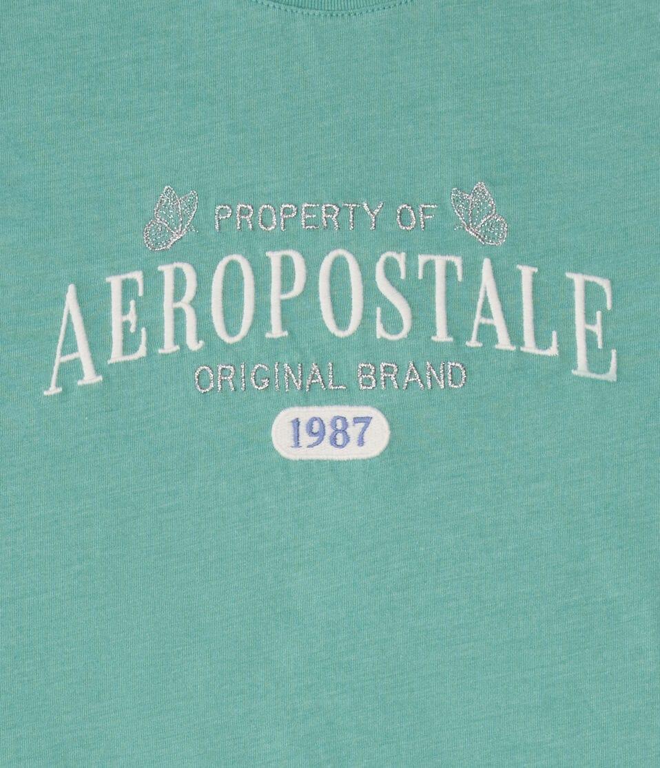 Aéropostale Aeropostale Original Brand Graphic Tee Lush Green