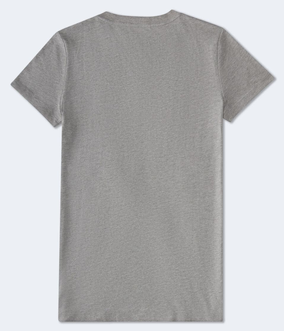Aéropostale Aeropostale Original Brand Graphic Tee Med Hthr Grey