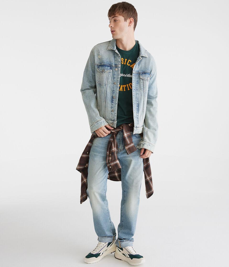 Aéropostale Aeropostale Physical Education Appliqué Graphic Tee Pine Grove