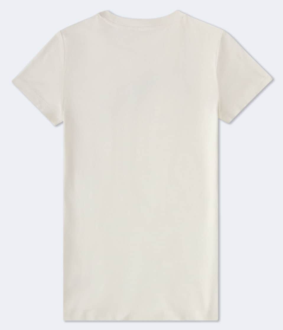 Aéropostale Aeropostale Rose Appliqué Graphic Tee Cream