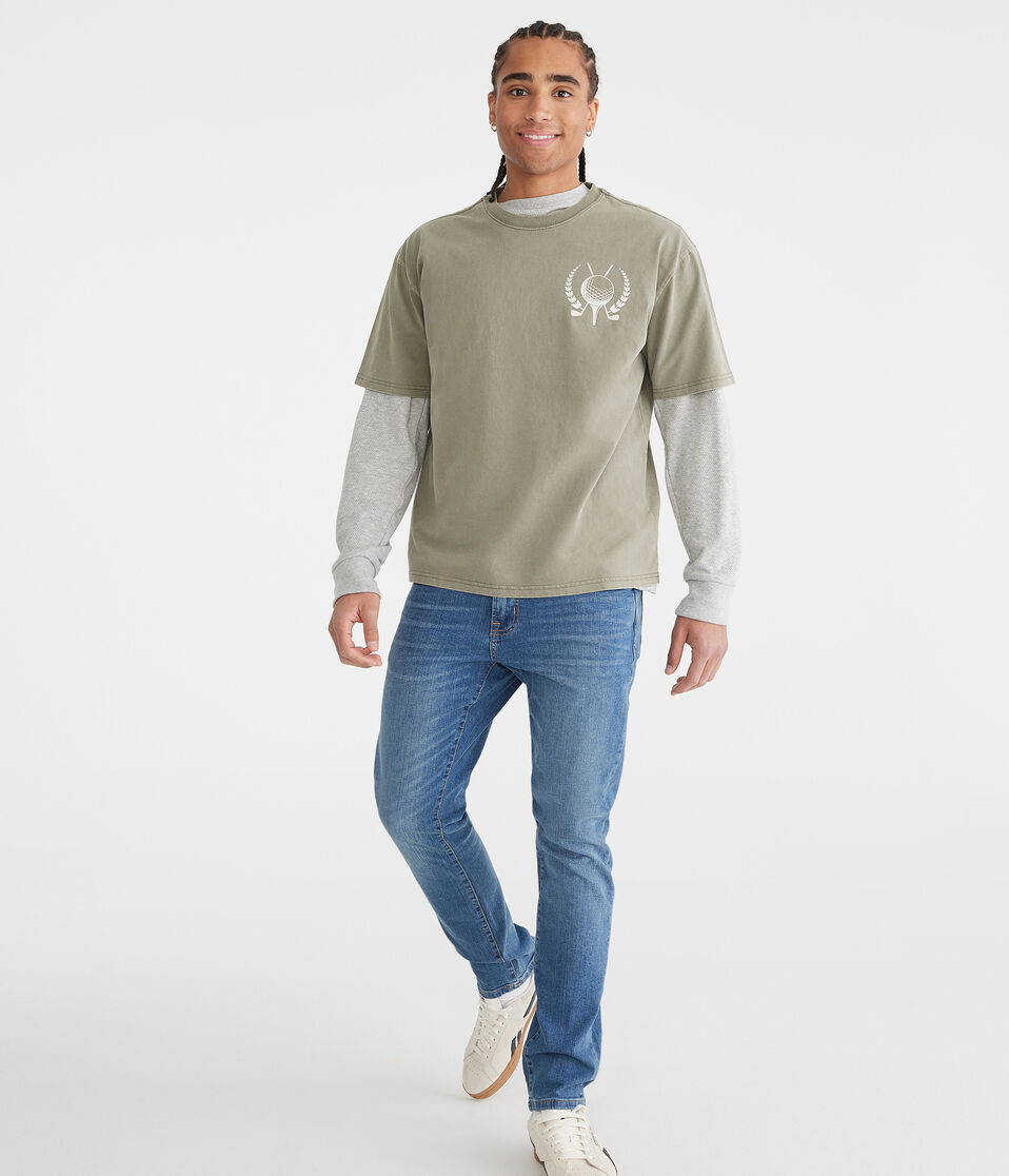 Aéropostale Slim Jean Medium Wash