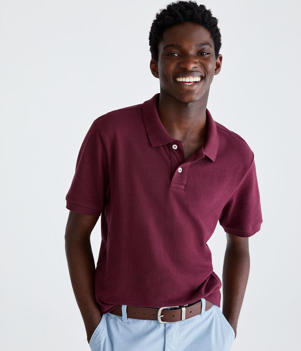 aéropostale Uniform Piqué Polo dark cherry