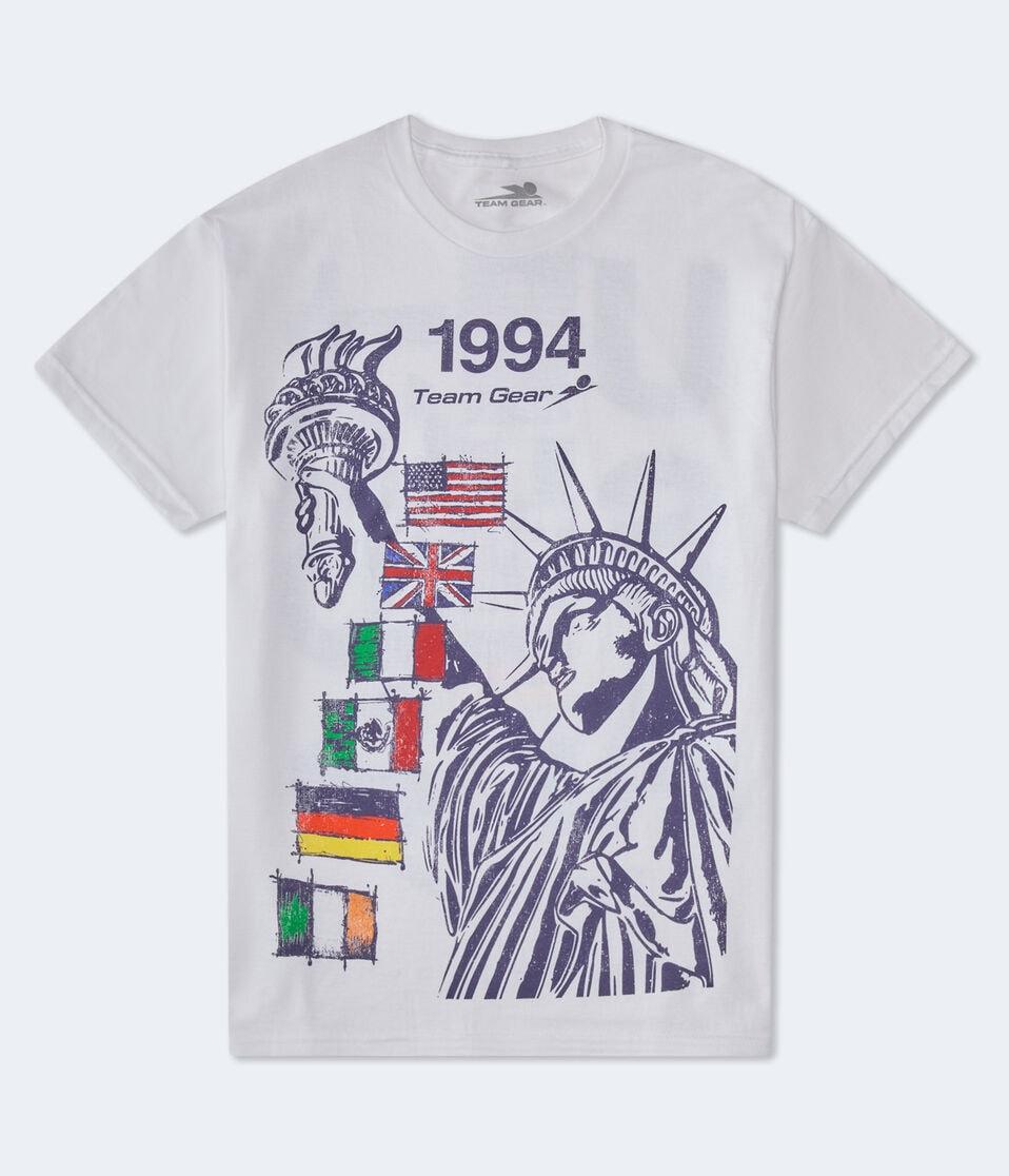 Aéropostale USA 1994 Relaxed Graphic Tee White