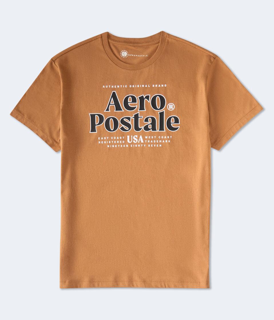 aéropostale Aeropostale USA Logo Graphic Tee dream chocolate
