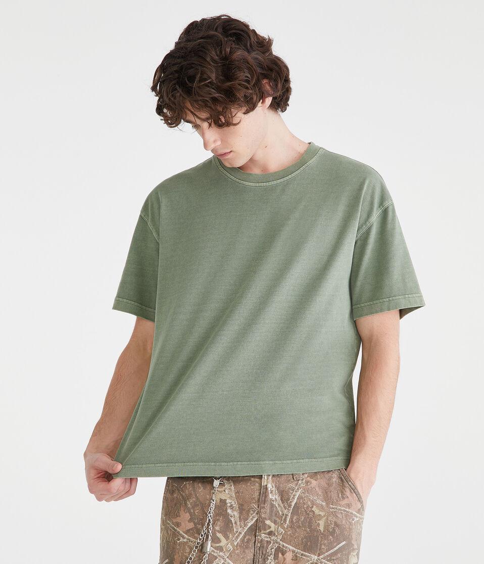 Aéropostale Washed Boxy Fit Crew Tee South Padre
