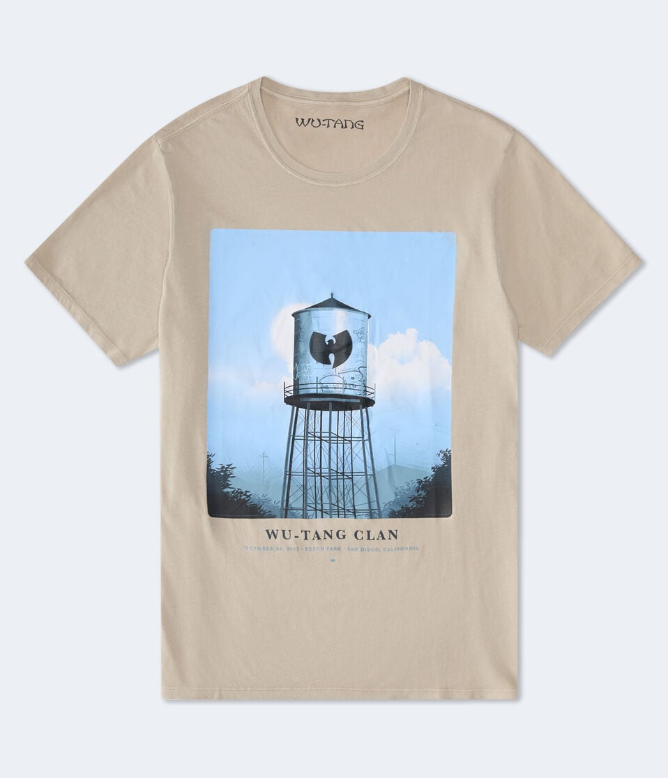 aéropostale Wu-Tang Clan Relaxed Graphic Tee cream