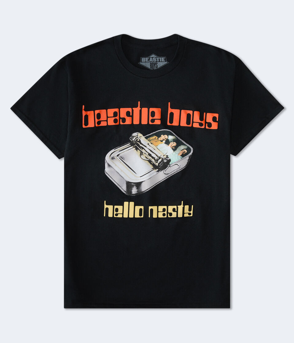 aéropostale Beastie Boys Hello Nasty Relaxed Graphic Tee black