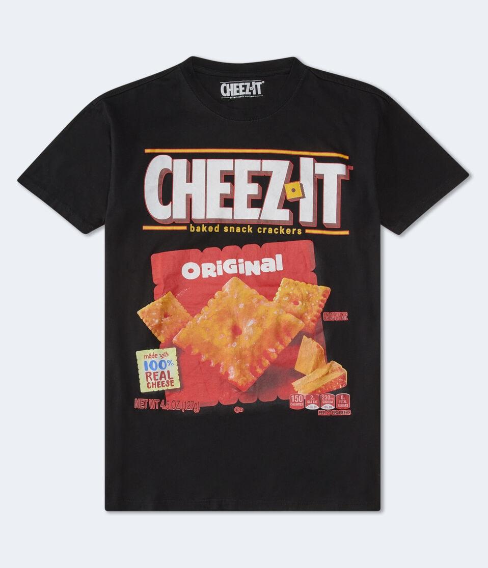 Aéropostale Cheez-It Crackers Relaxed Graphic Tee Black