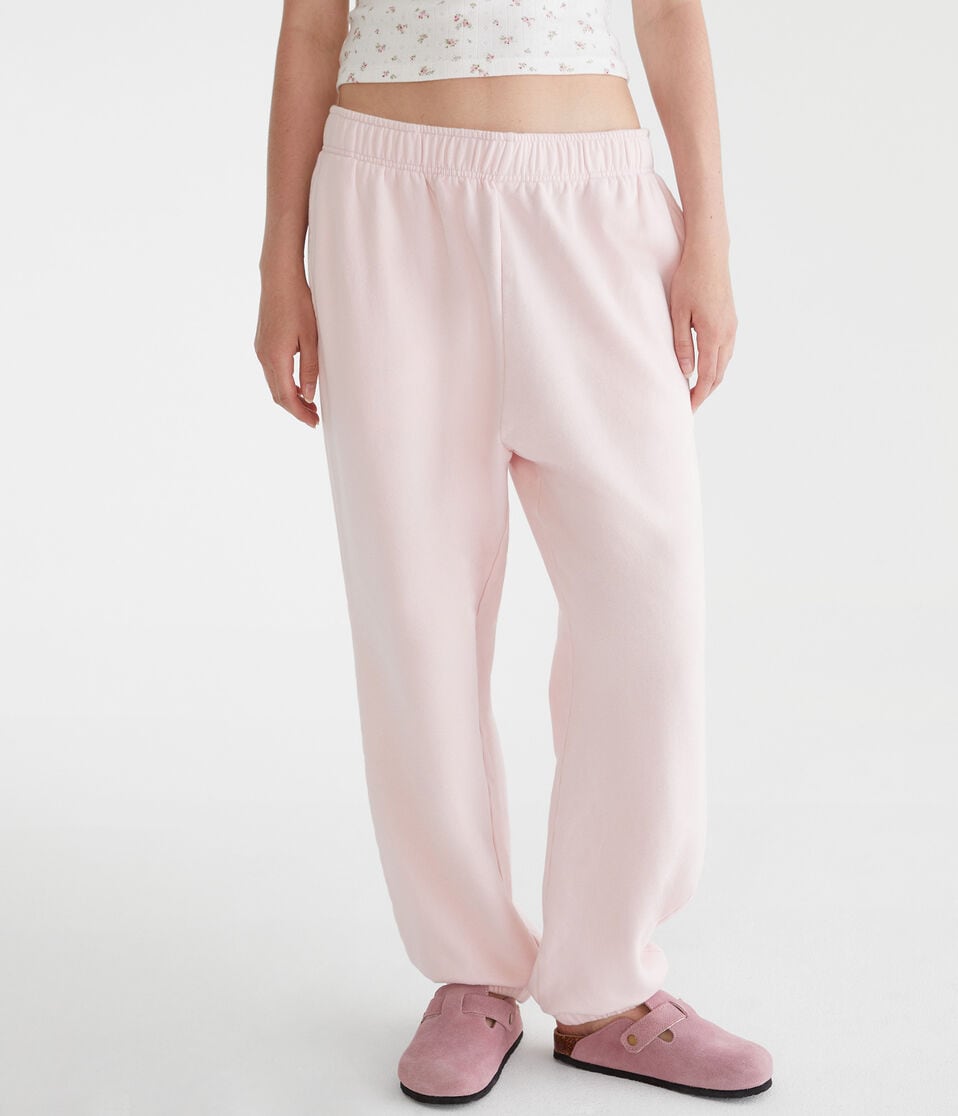 Aéropostale Cloud Soft Jogger Sweatpants Peach Whip