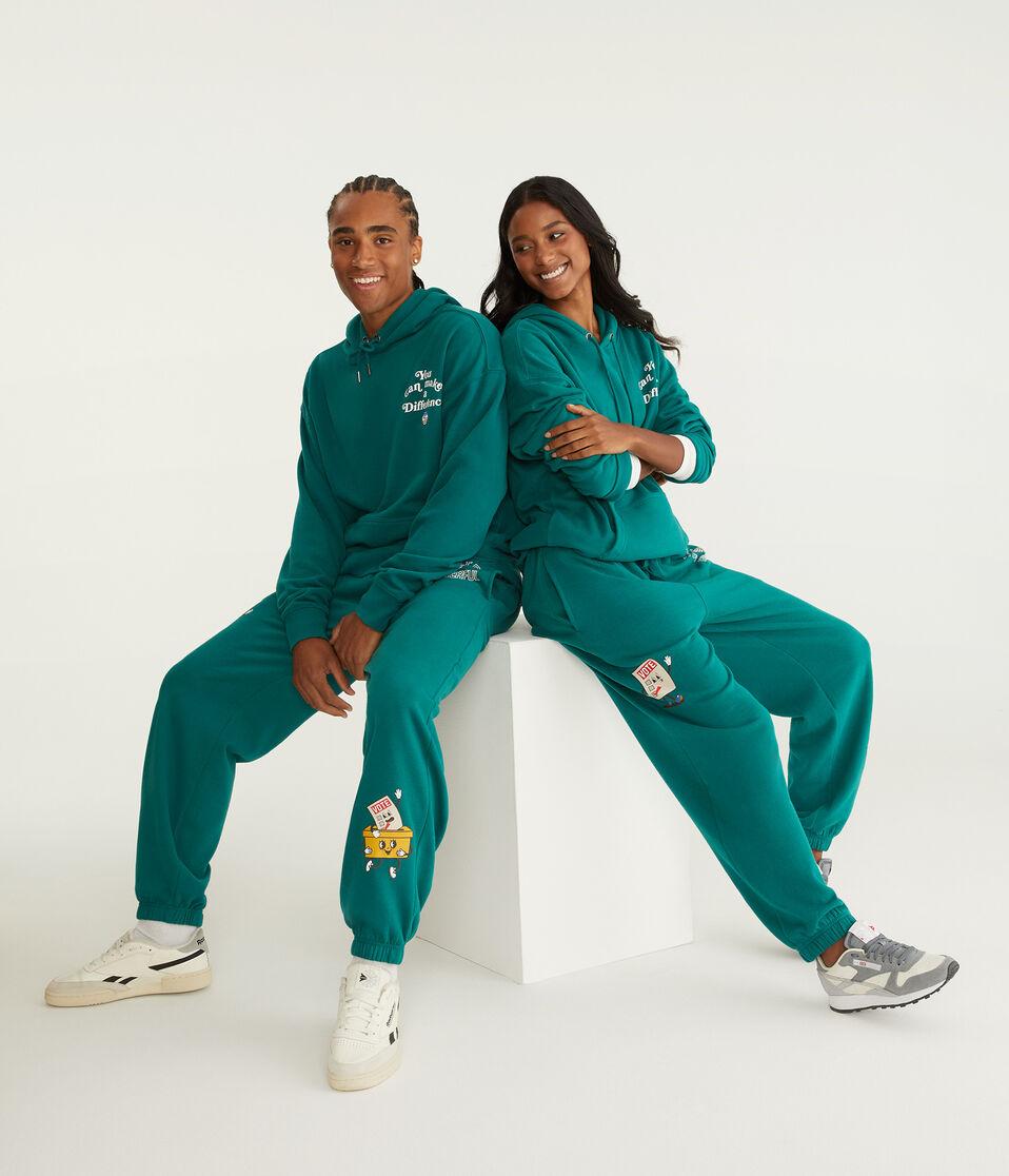 Aéropostale GLOBAL CITIZEN® Vote Make A Difference Pullover Hoodie Storm