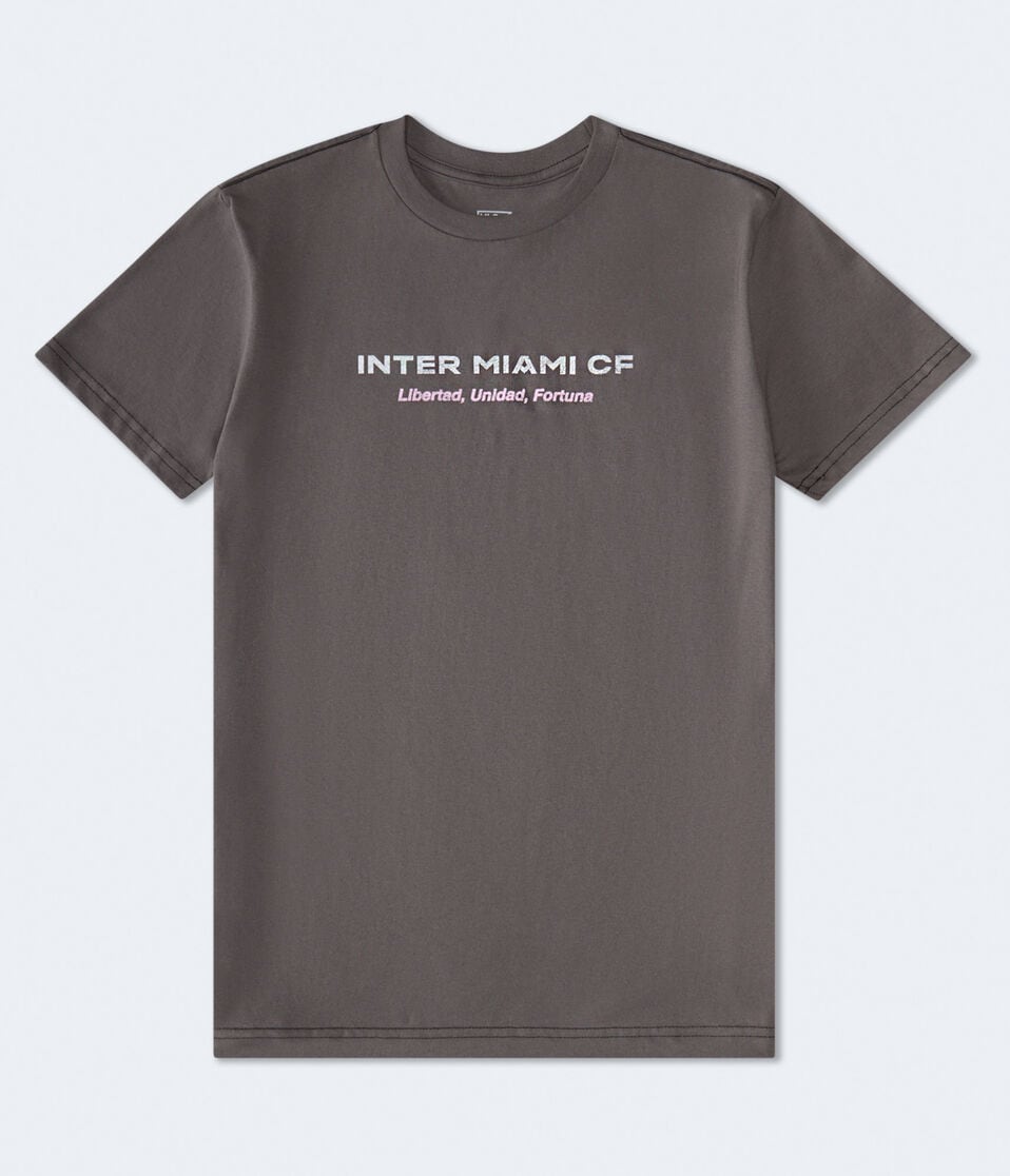 Aéropostale Inter Miami CF Relaxed Graphic Tee Black