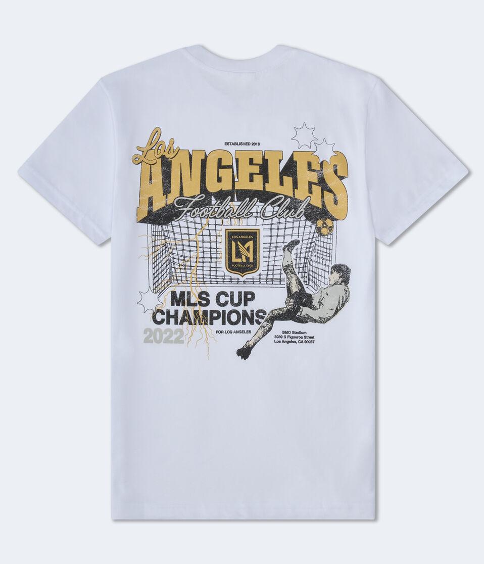 aéropostale Los Angeles Football Club Relaxed Graphic Tee white