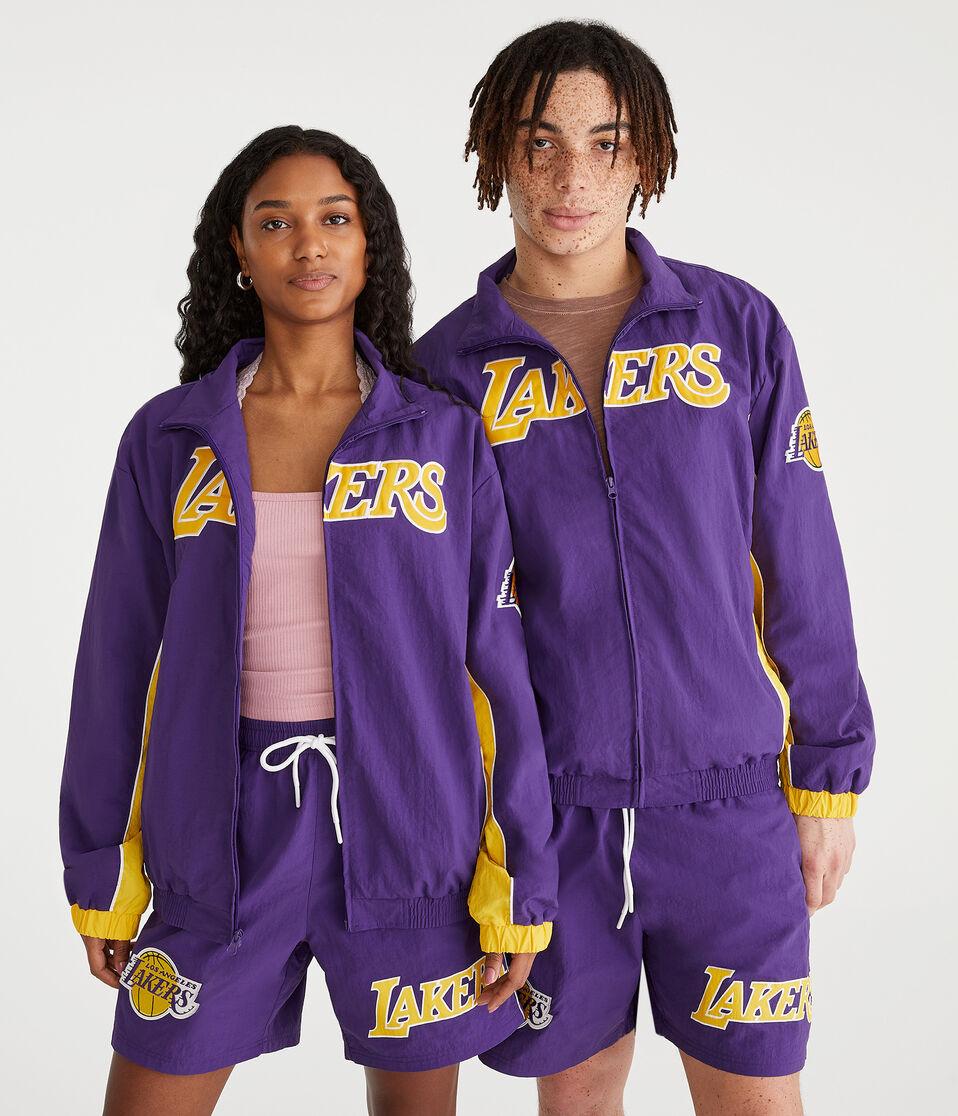 Aéropostale Los Angeles Lakers Full-Zip Track Jacket Purple