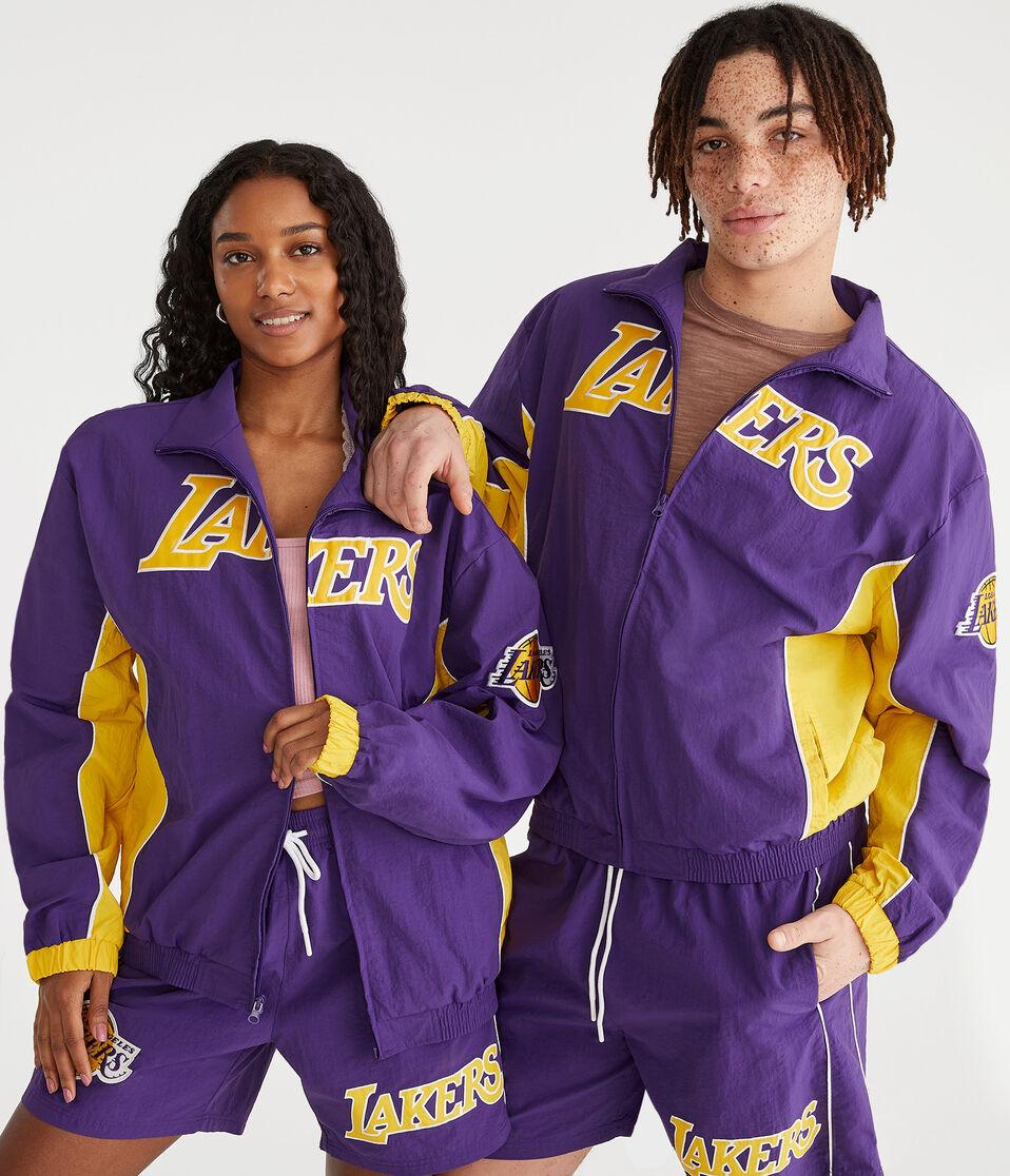 aéropostale Los Angeles Lakers Full-Zip Track Jacket purple