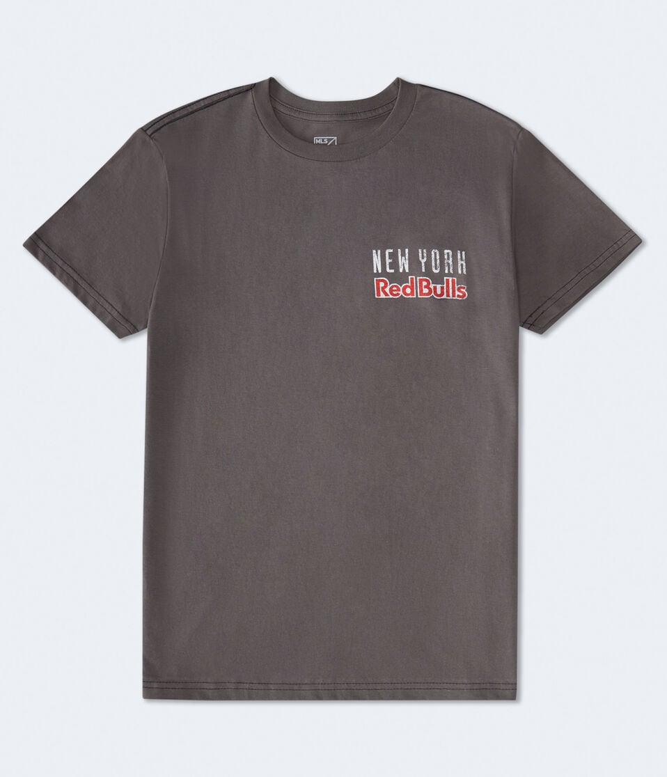 Aéropostale New York Red Bulls Relaxed Graphic Tee Black