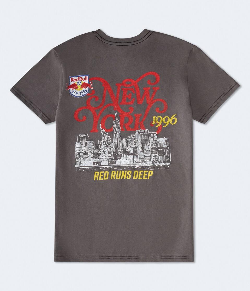 aéropostale New York Red Bulls Relaxed Graphic Tee black
