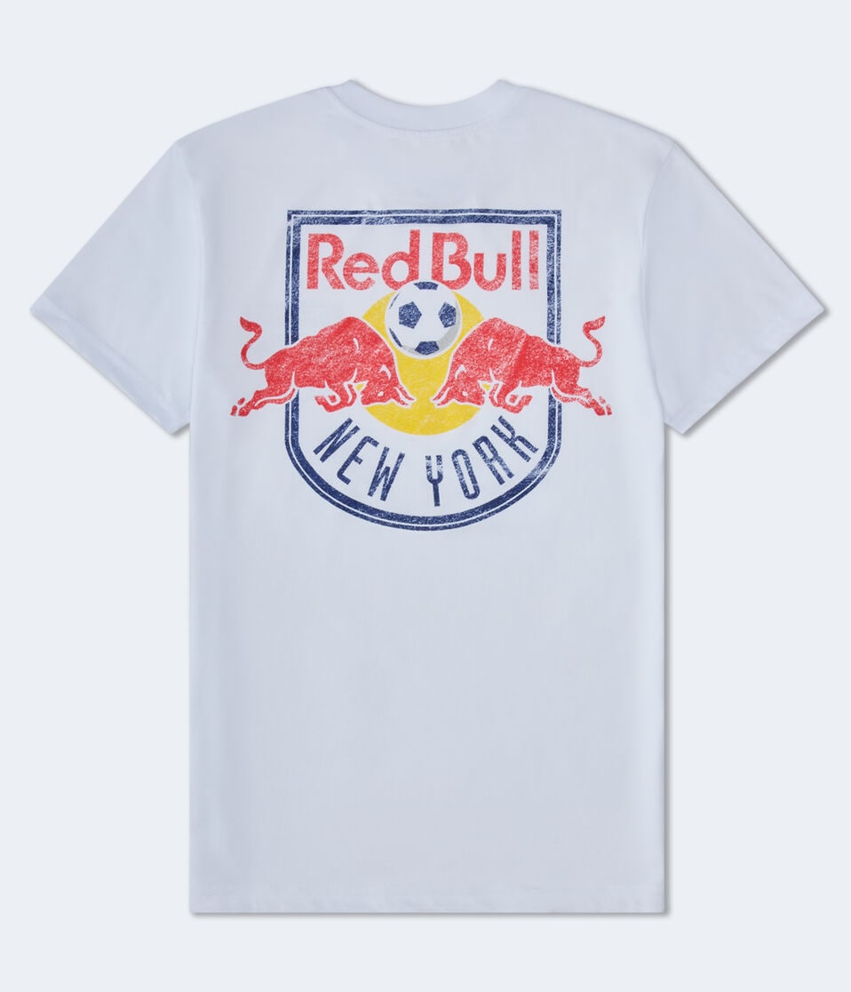 aéropostale New York Red Bulls Relaxed Graphic Tee white
