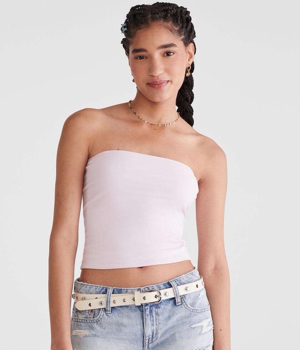 Aéropostale Seriously Soft Everyday Tube Top Purple Haze